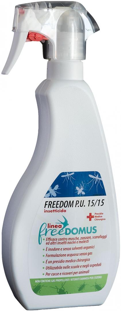 INSETTICIDA FREEDOMUS CON NEBULIZZATORE 500ML