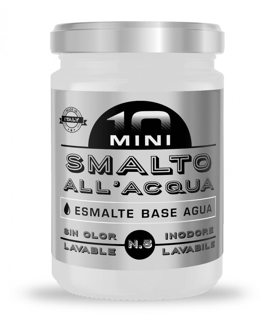 10MINI SMALTO BIANCO BRILLANTE