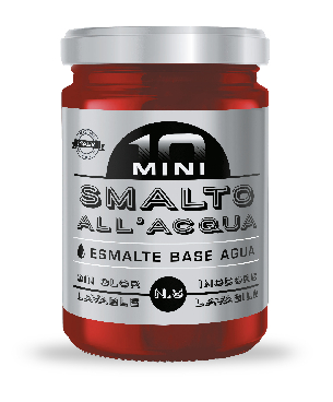 10MINI SMALTO ROSSO