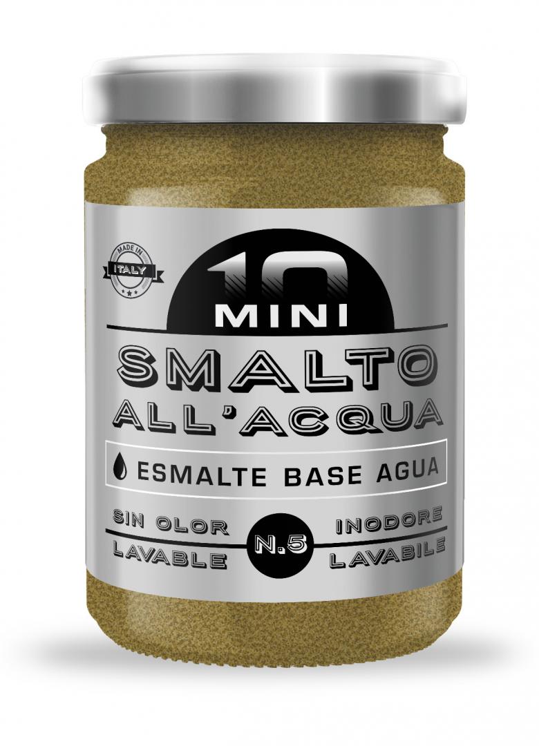 10MINI SMALTO ORO